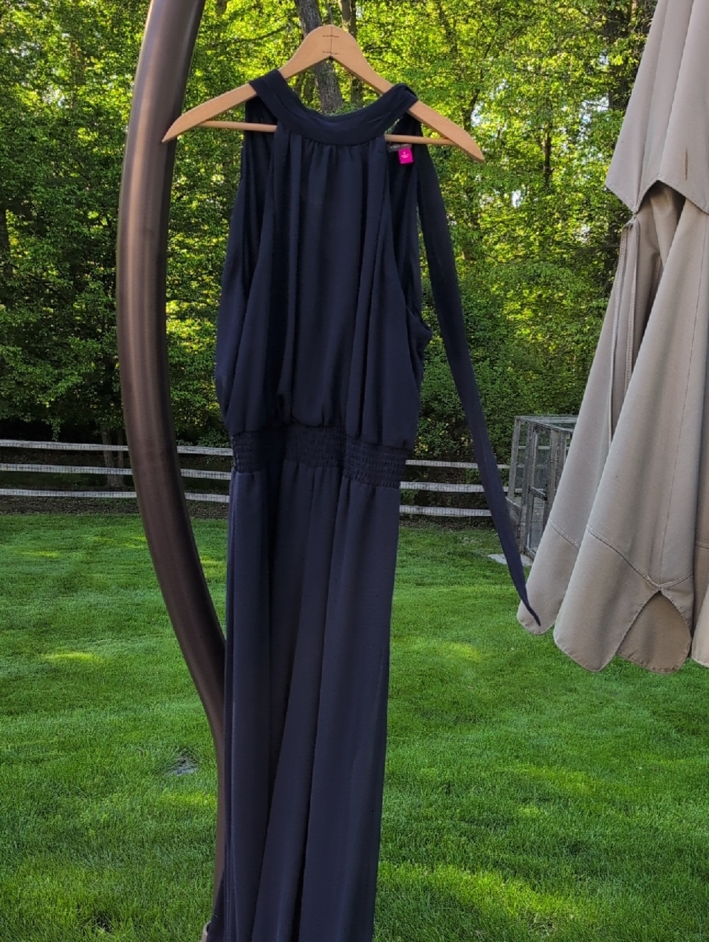 Vince Camuto Siize.Large Navy Jumpsuit. EUC